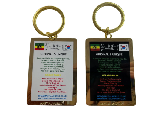 15 - Metal Keyring Holders