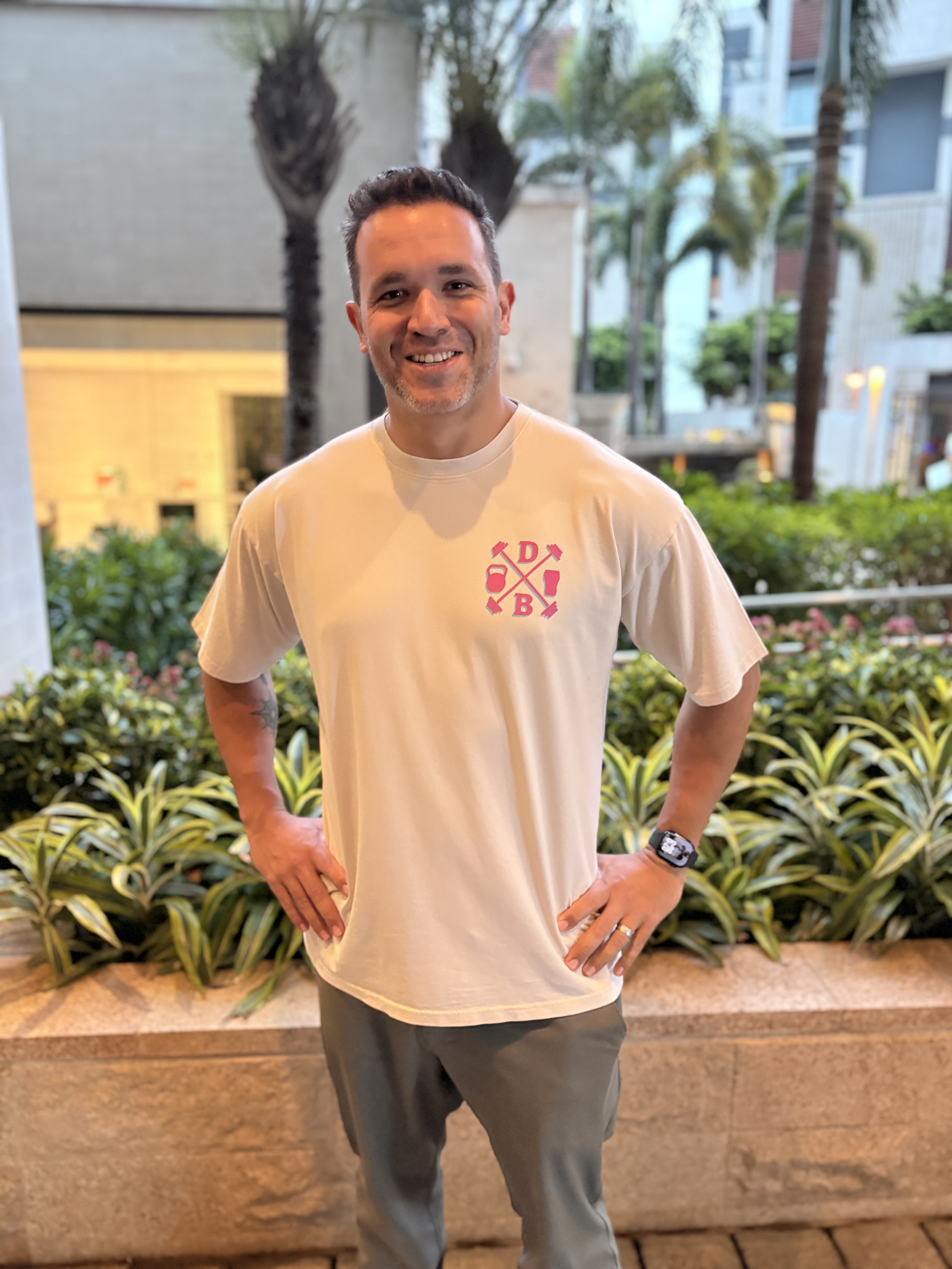 Classic Off White DBDB Graphic Tee