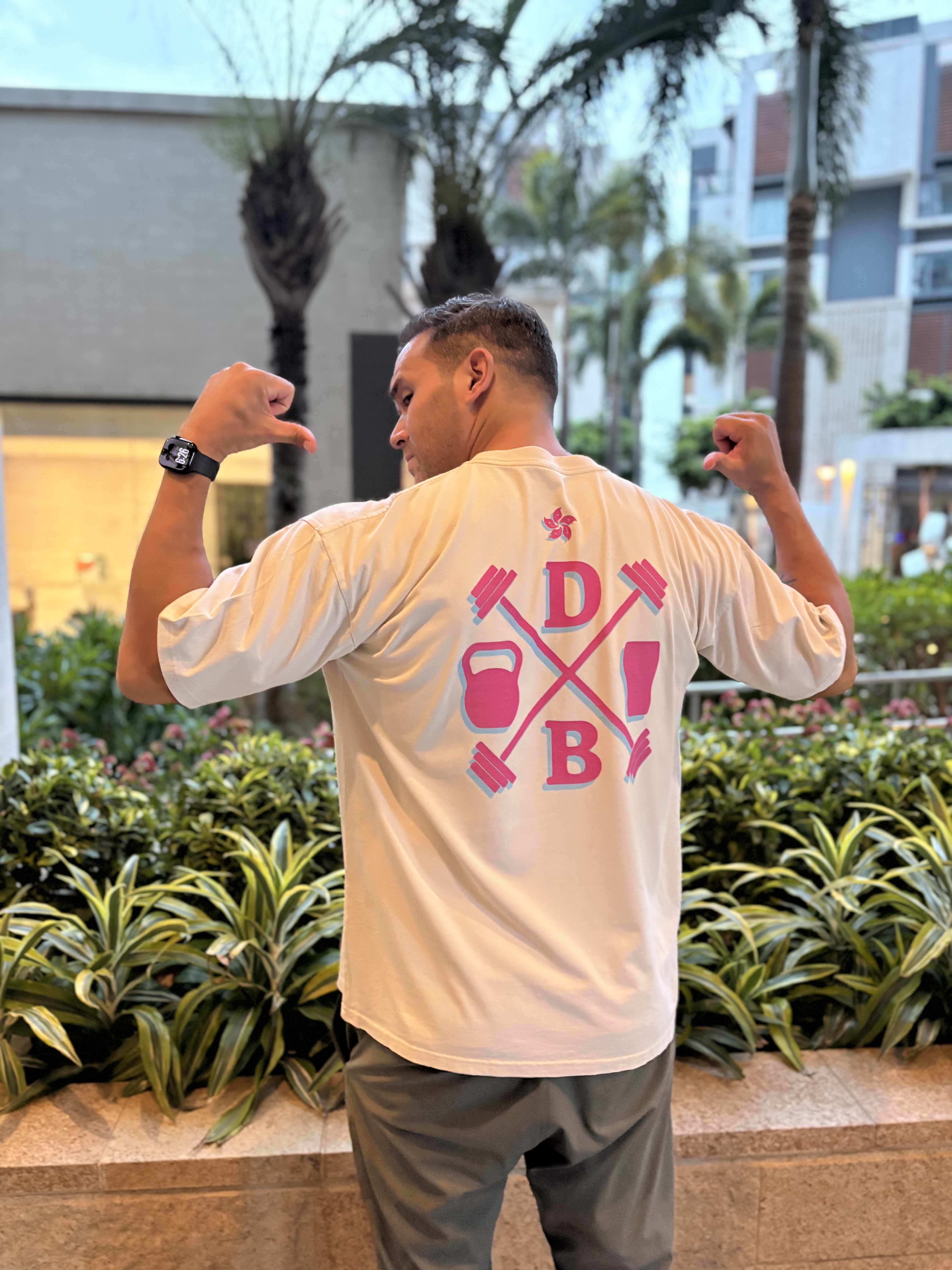 Classic Off White DBDB Graphic Tee