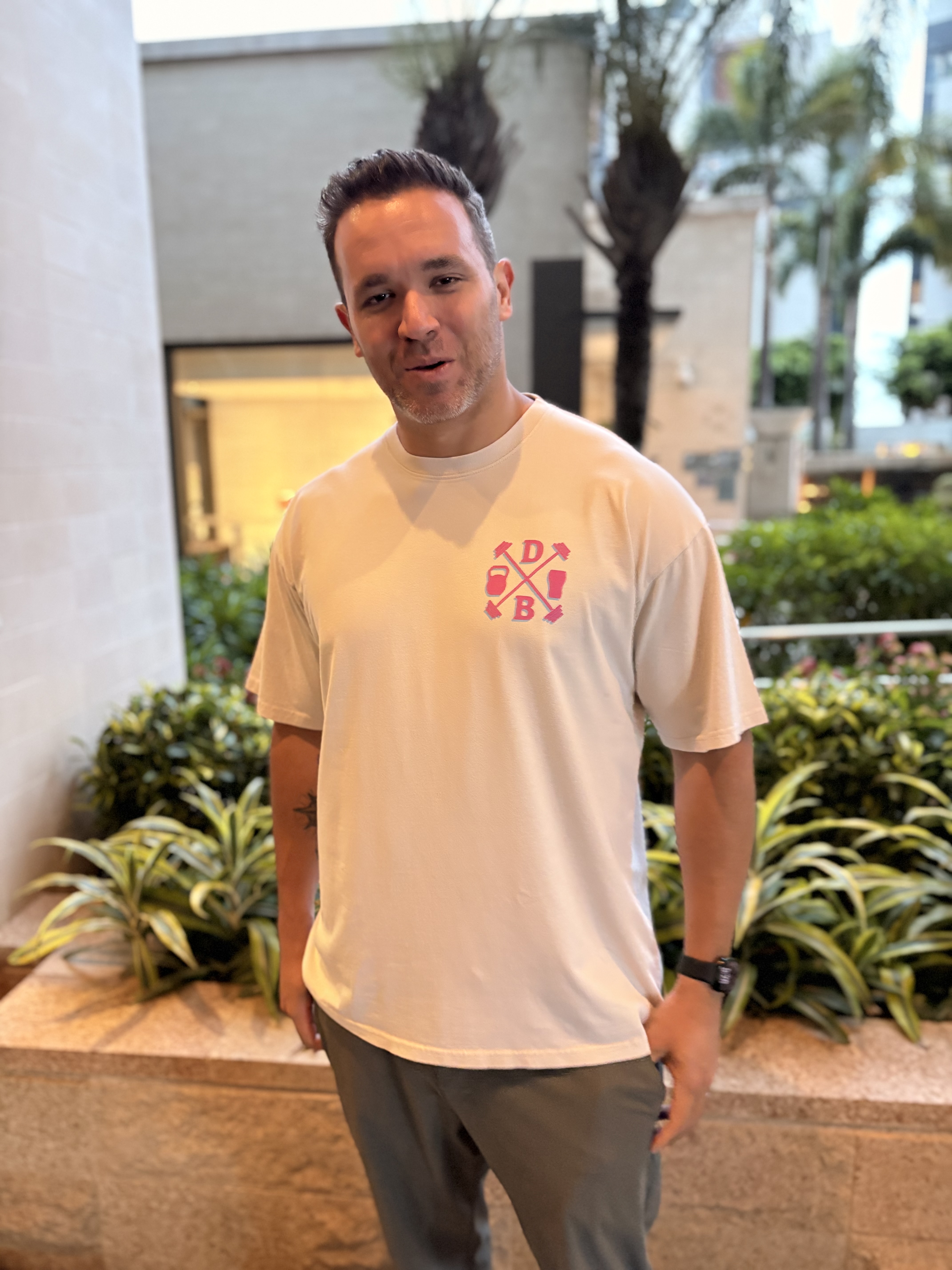 Classic Off White DBDB Graphic Tee