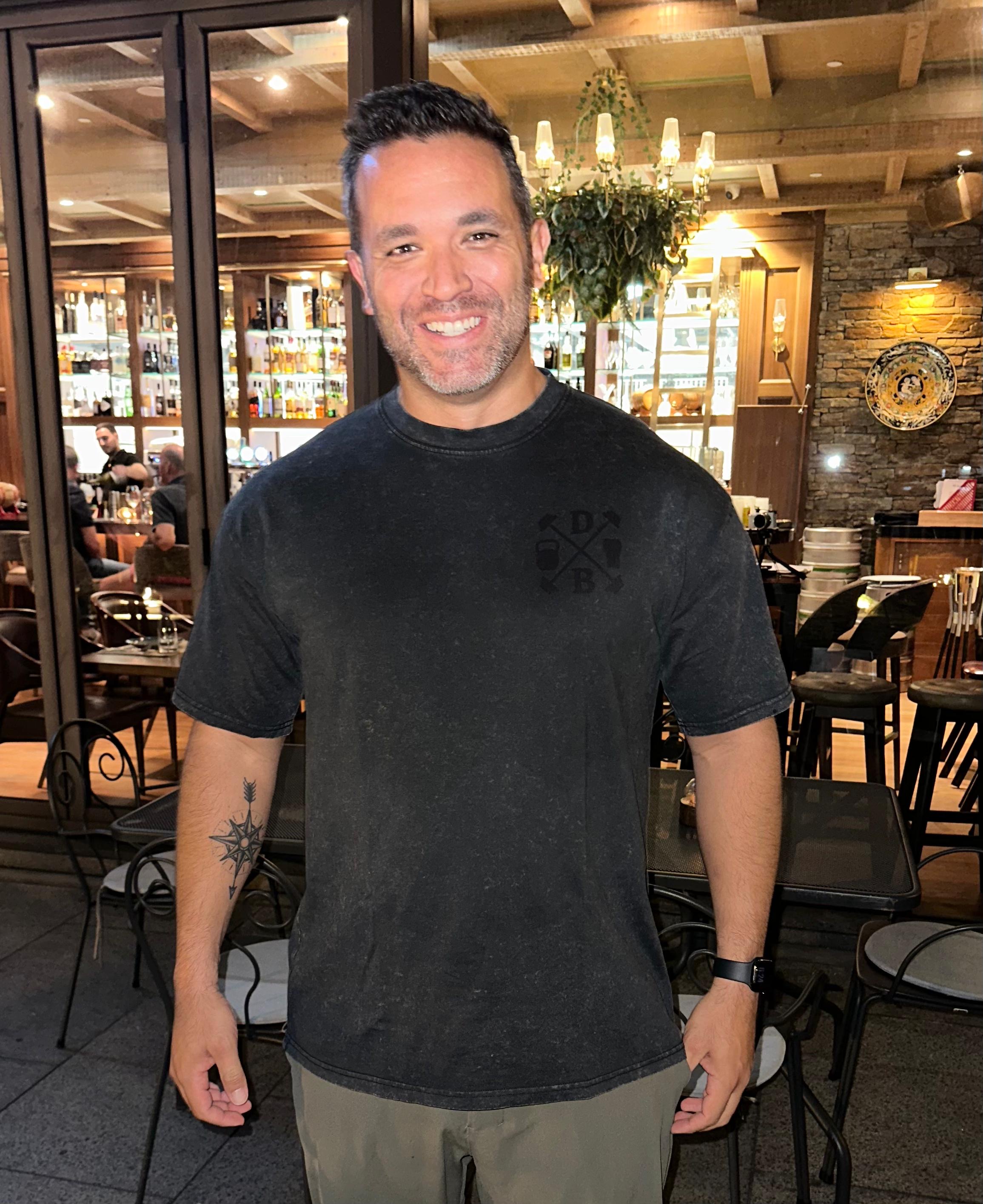 Black Casual T-Shirt