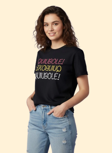 Playera '¡Quiubole!' 