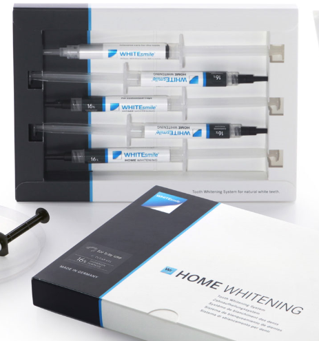مجموعة تبييض الأسنان المنزلية