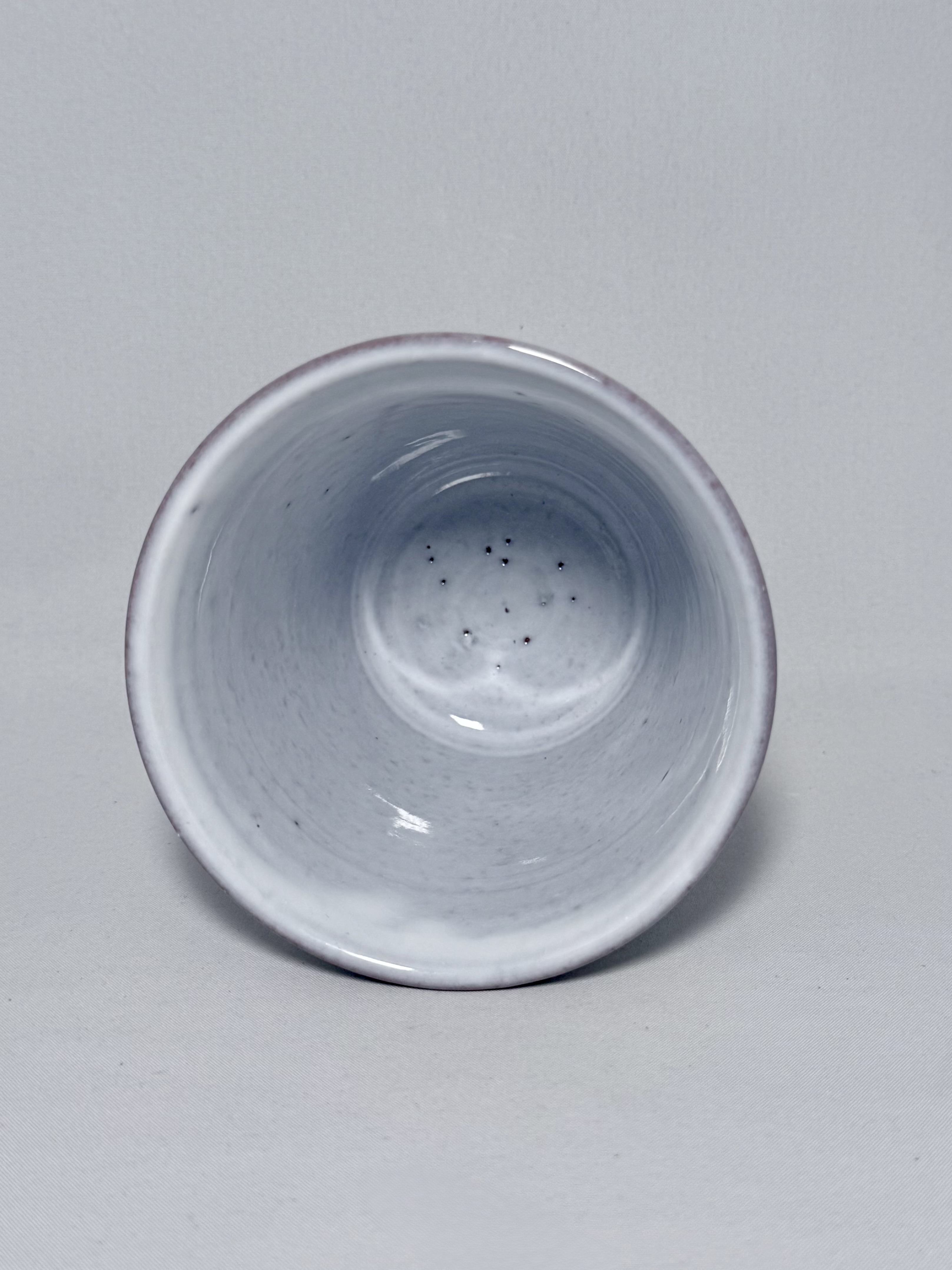 Odaiba Kiln Yunomi – White Speckled Glaze