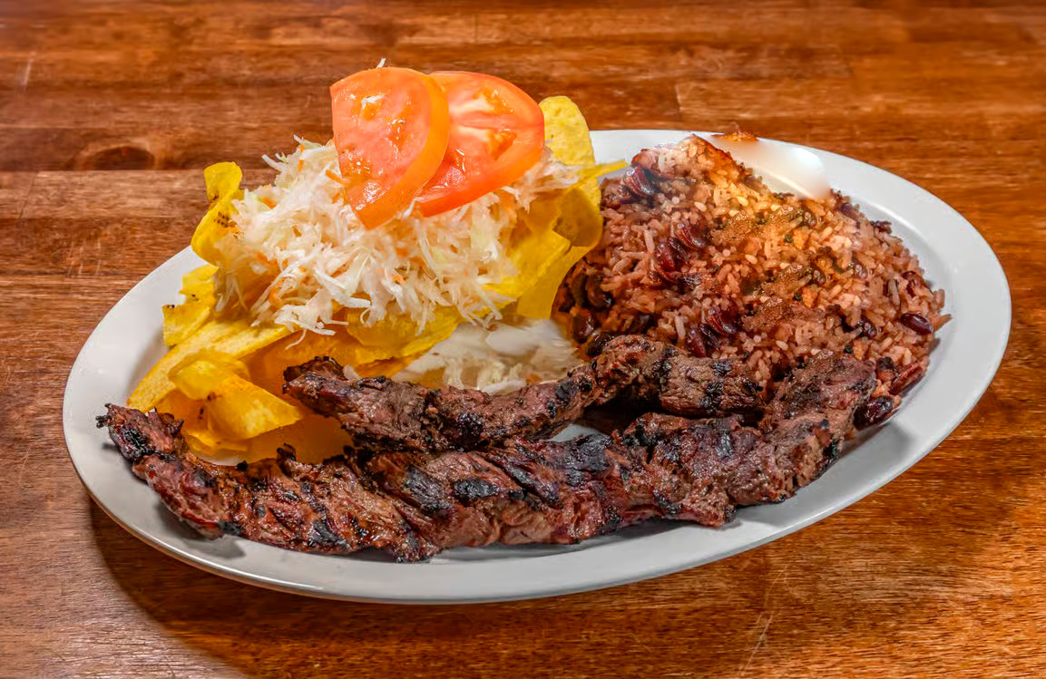 Roast meat / Carne asada