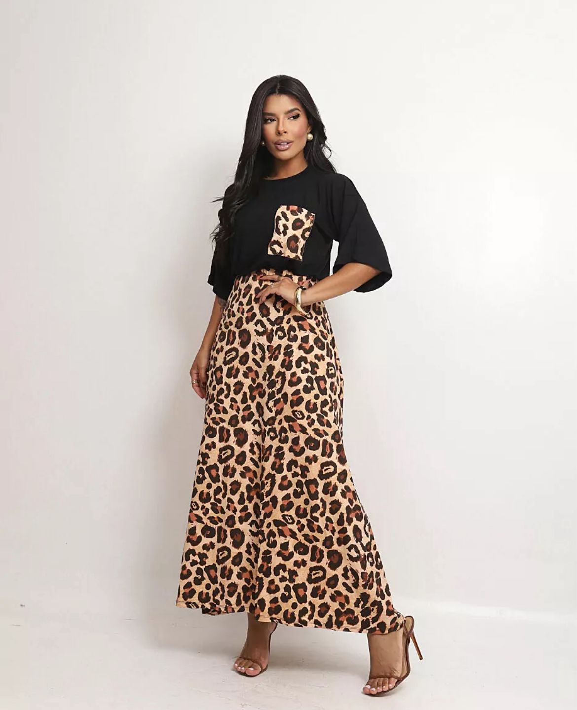 Conjunto animal print 