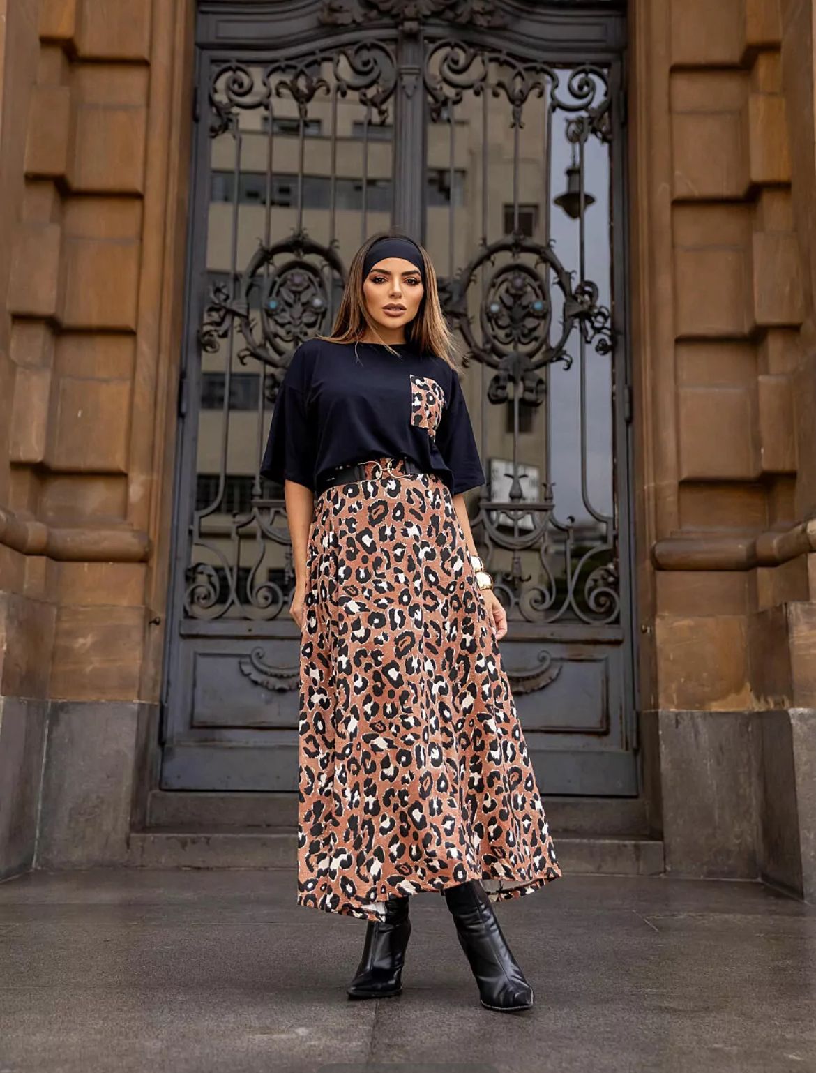 Conjunto animal print 