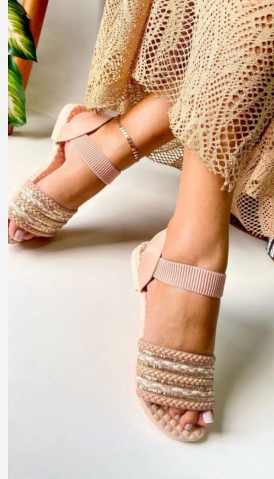 Sandália Pérola Elegante