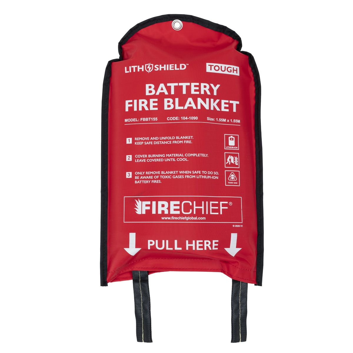 Firechief LithShield Tough Battery Fire Blanket