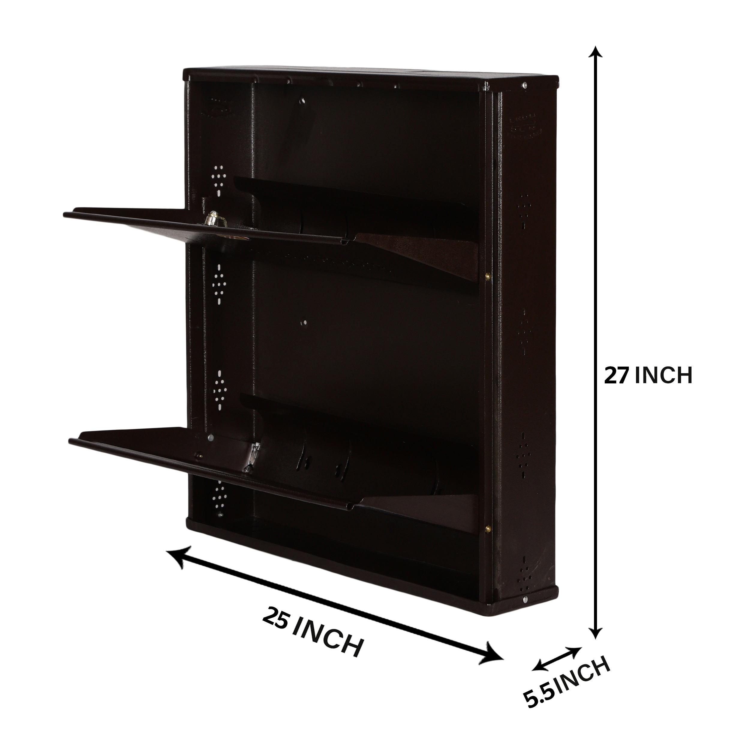 JUMBO 2-Door Steel Shoe Rack