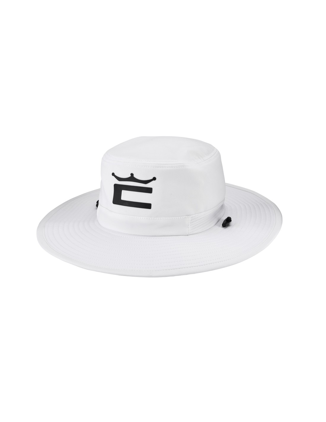 White Wide Brim Hat