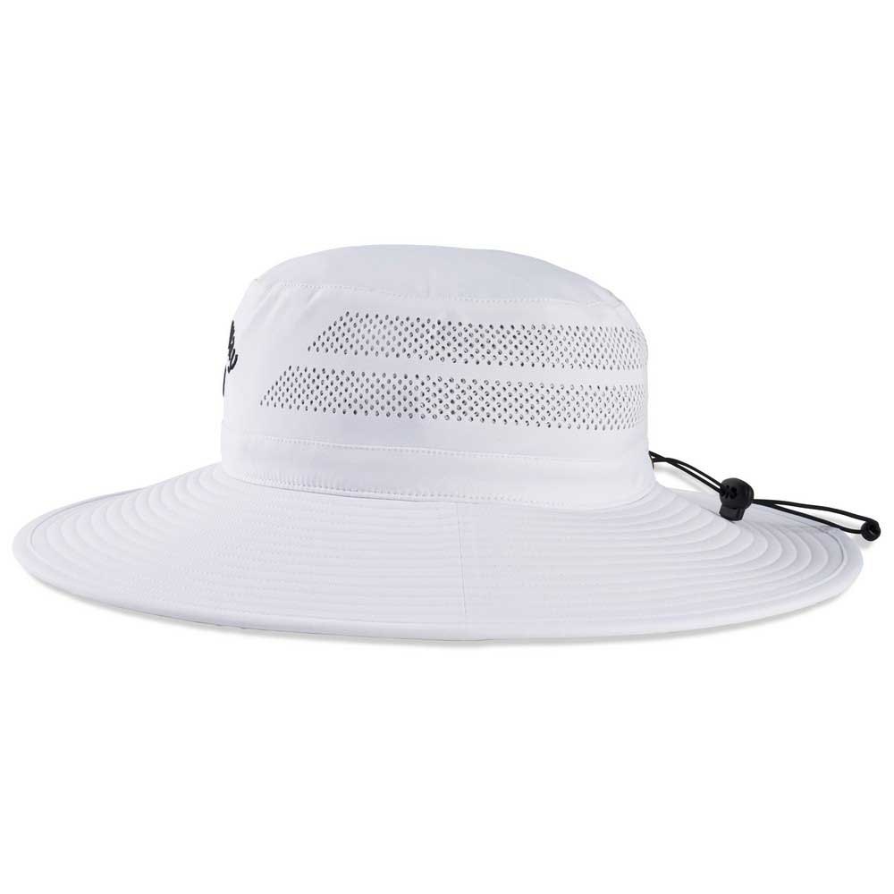 White Wide-Brim Sun Hat