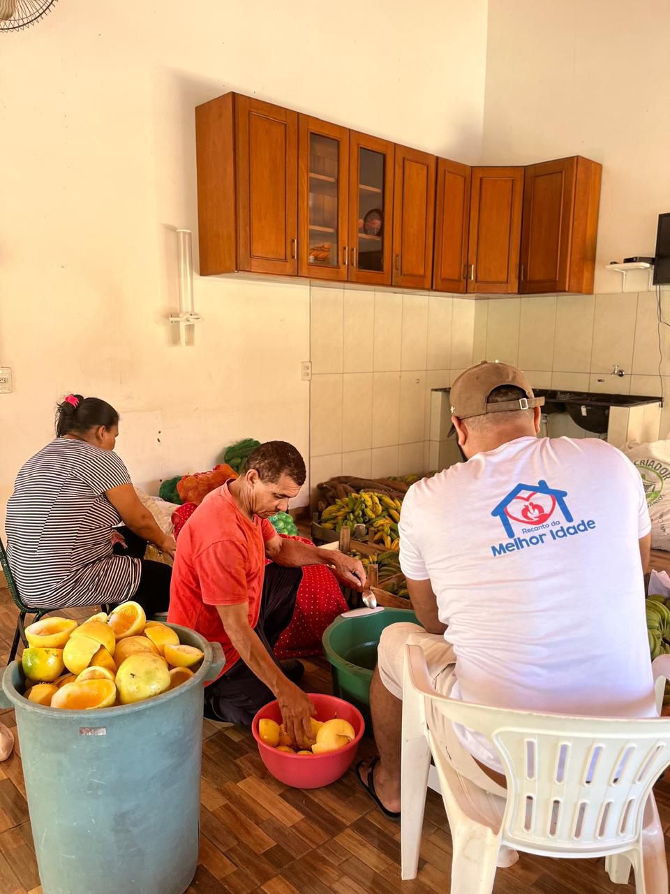 ENTREGA DE CESTAS BÁSICAS E CESTAS VERDE