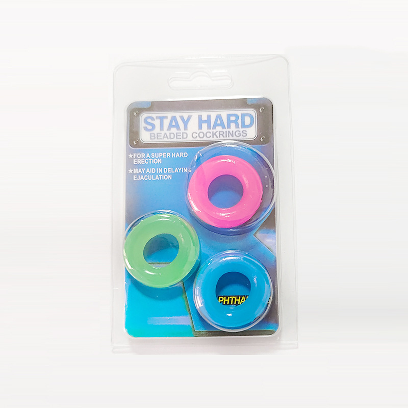 Hard Glow (Stay Hard Beaded Cockrings)