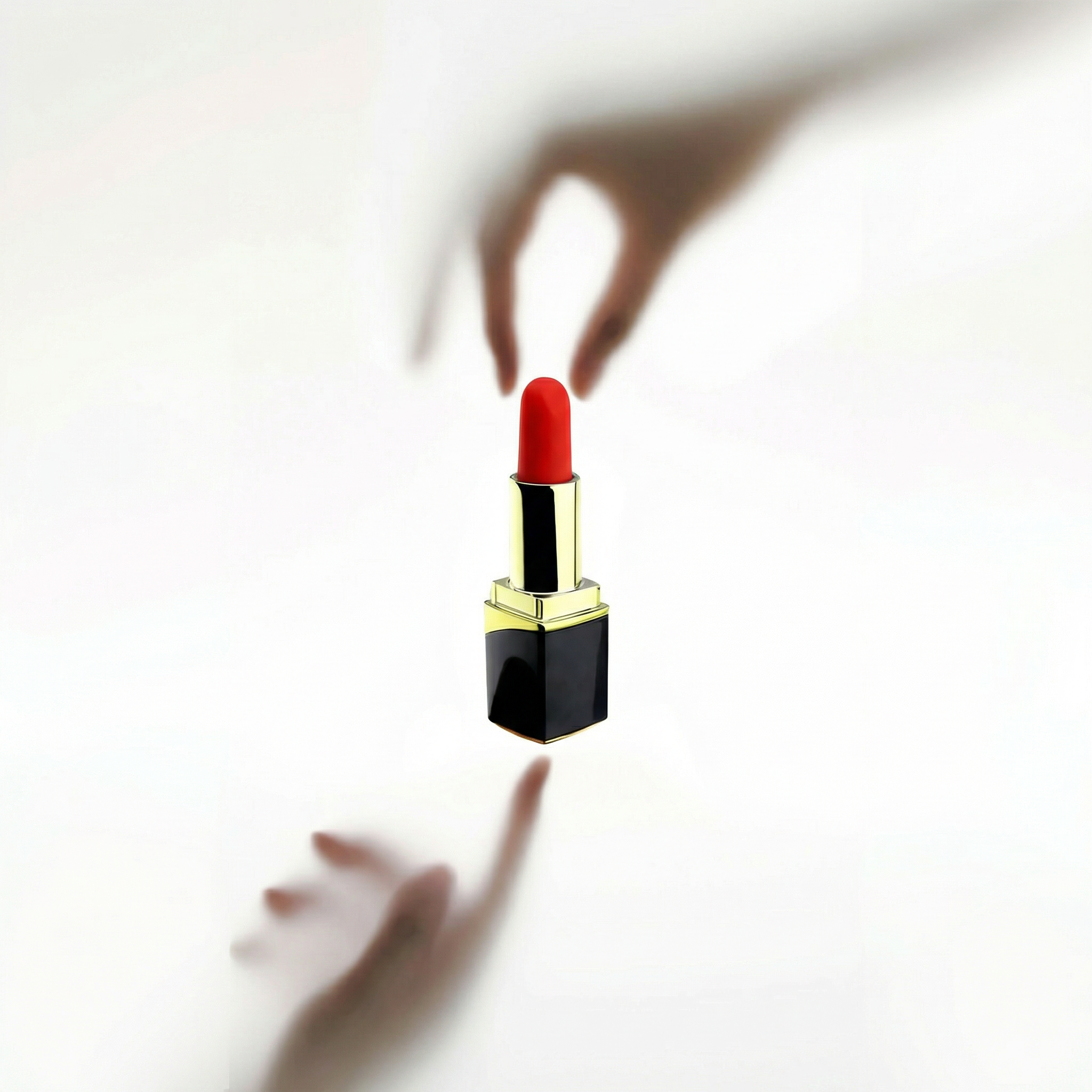 Lipstick Massager (Luxury Red Lipstick)