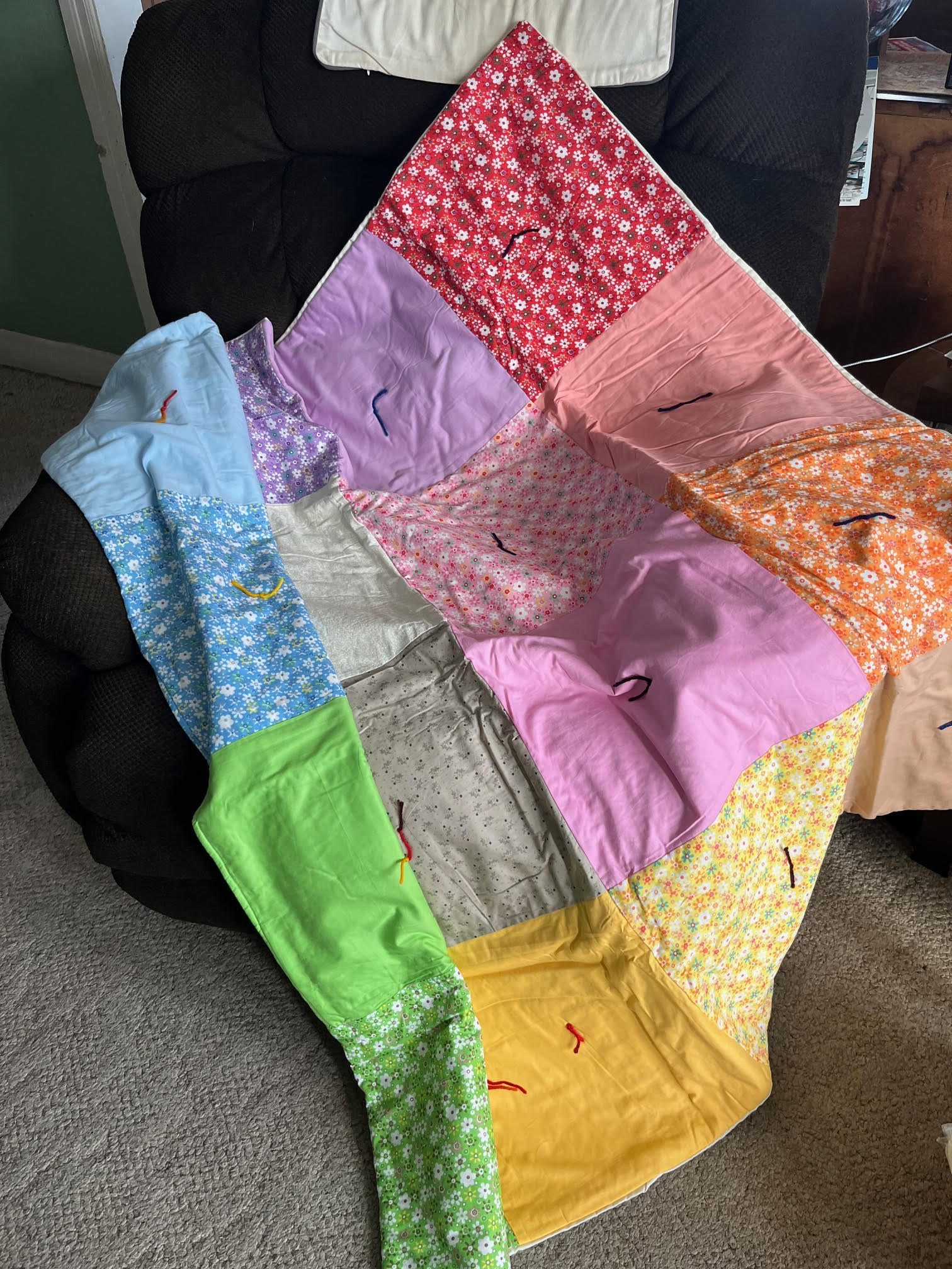 70 x 70 Throw Quilt