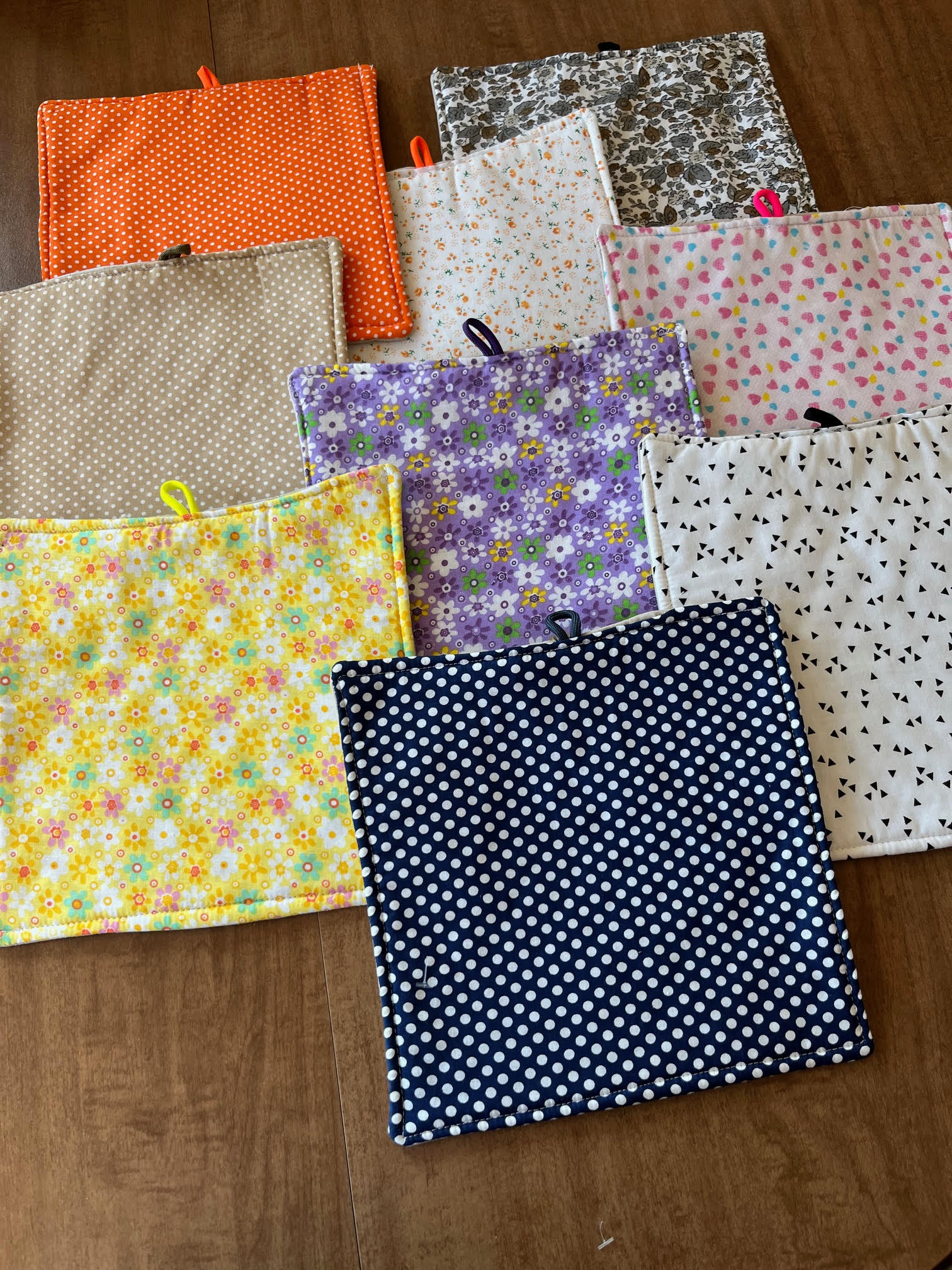 Handmade Quilted Hot Padz with Loop