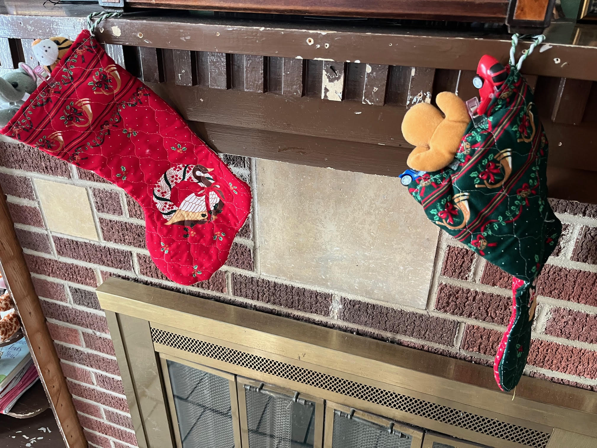 Quilted Christmas Stocking 