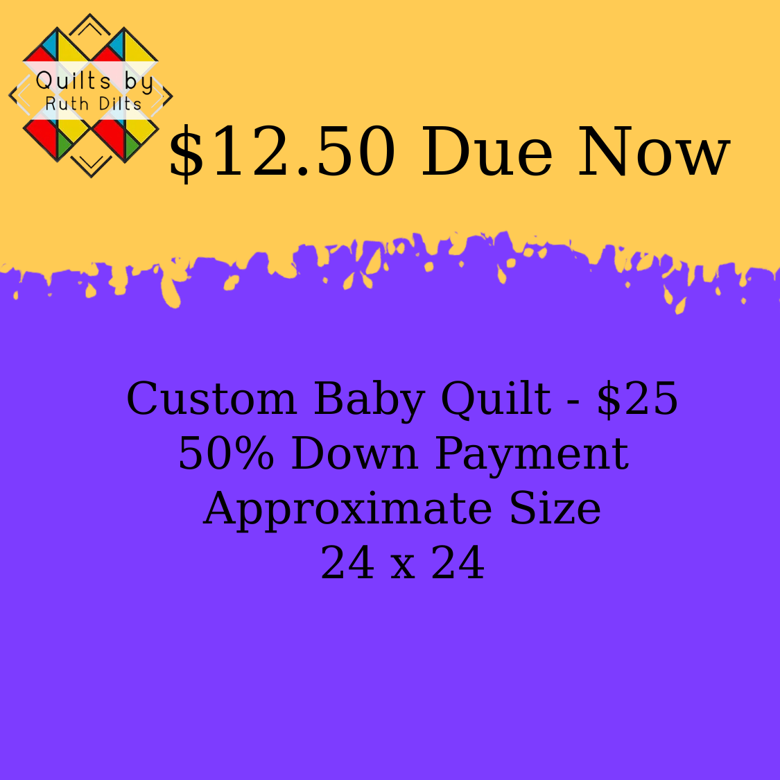 Custom Baby Quilt Design