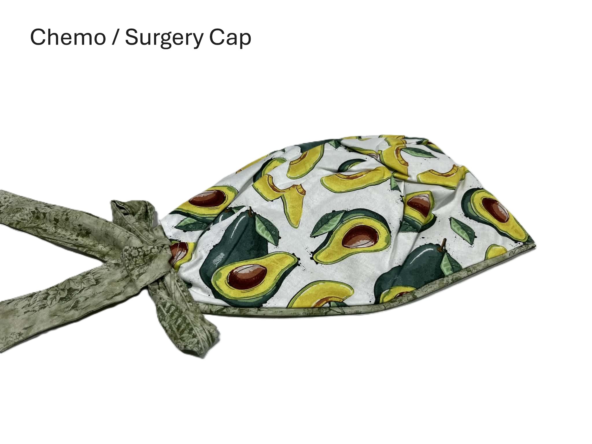 Avocado Print Chemo/Surgery Cap