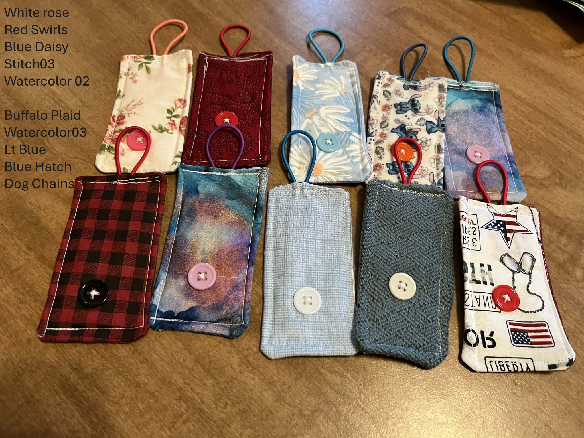 Fabric Cord Wrap Holderz Set