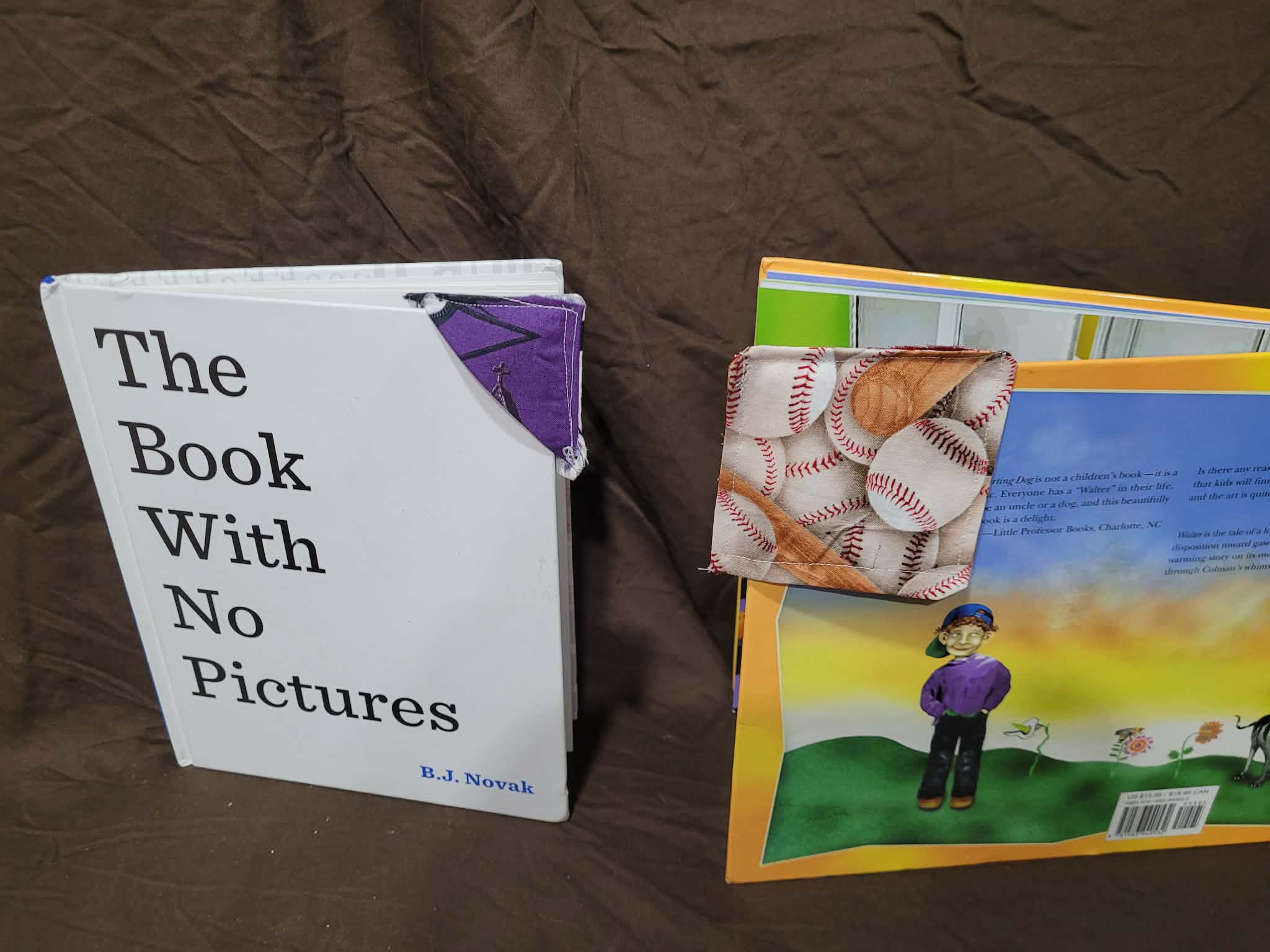 Patchwork Fabric Corner Bookmarks Buy More Special! 4 for $10