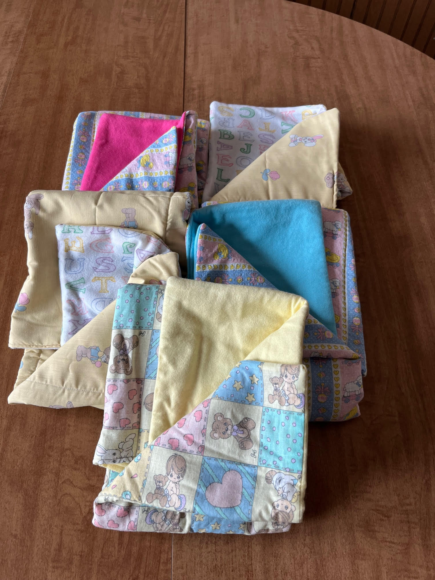 Handmade Pastel Baby Blanket