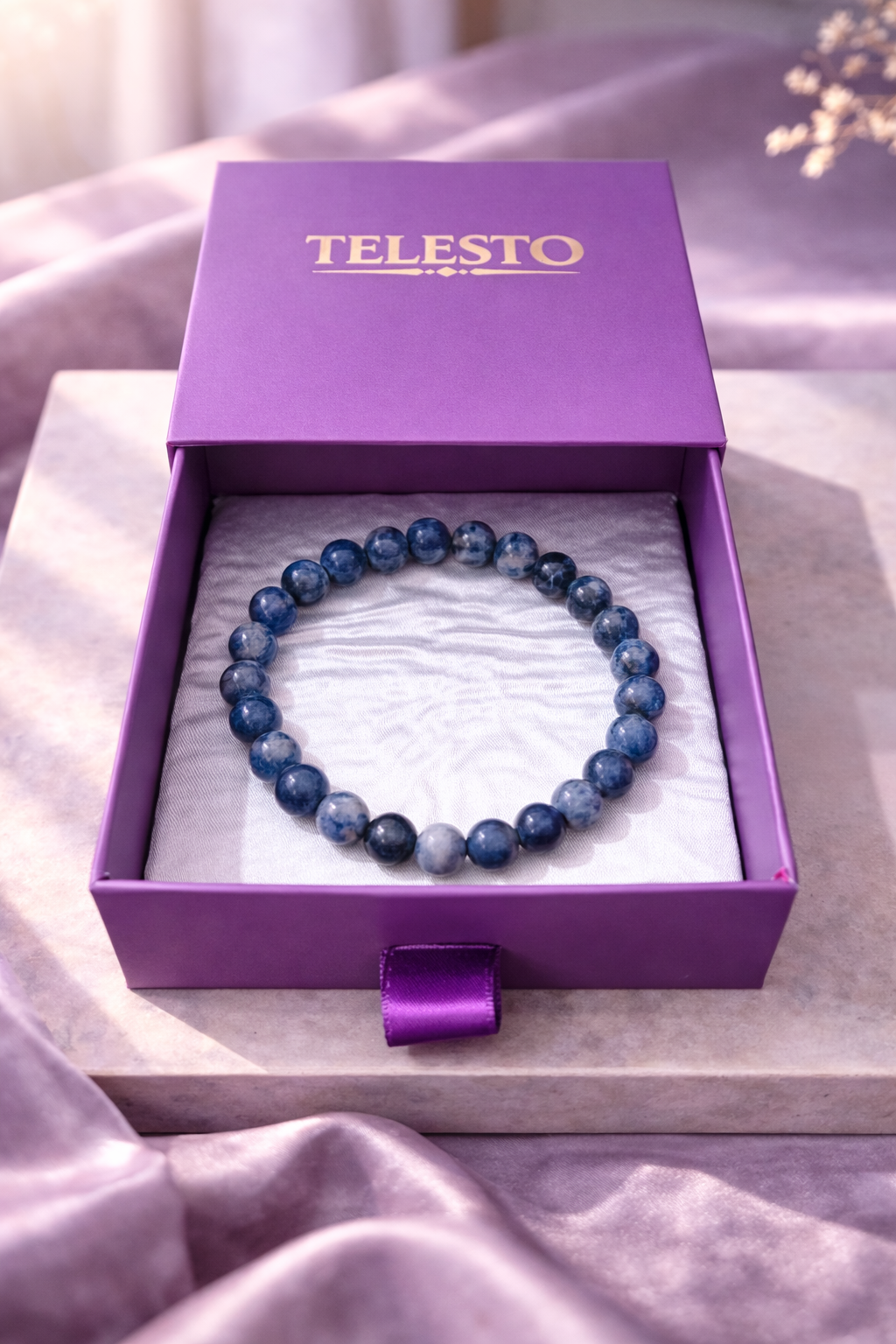 Sodalite Clarity Bracelet | Certificate of Authenticity of Bracelet also included |
