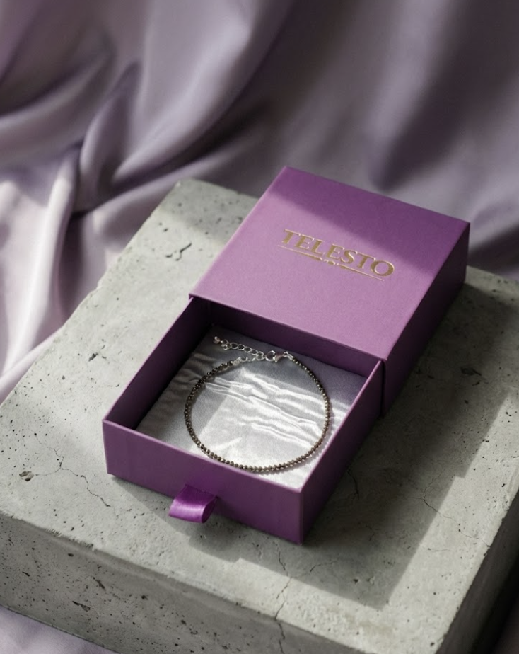 Pyrite Wealth Anklet | Certificate of Authenticity of Anklet also included |