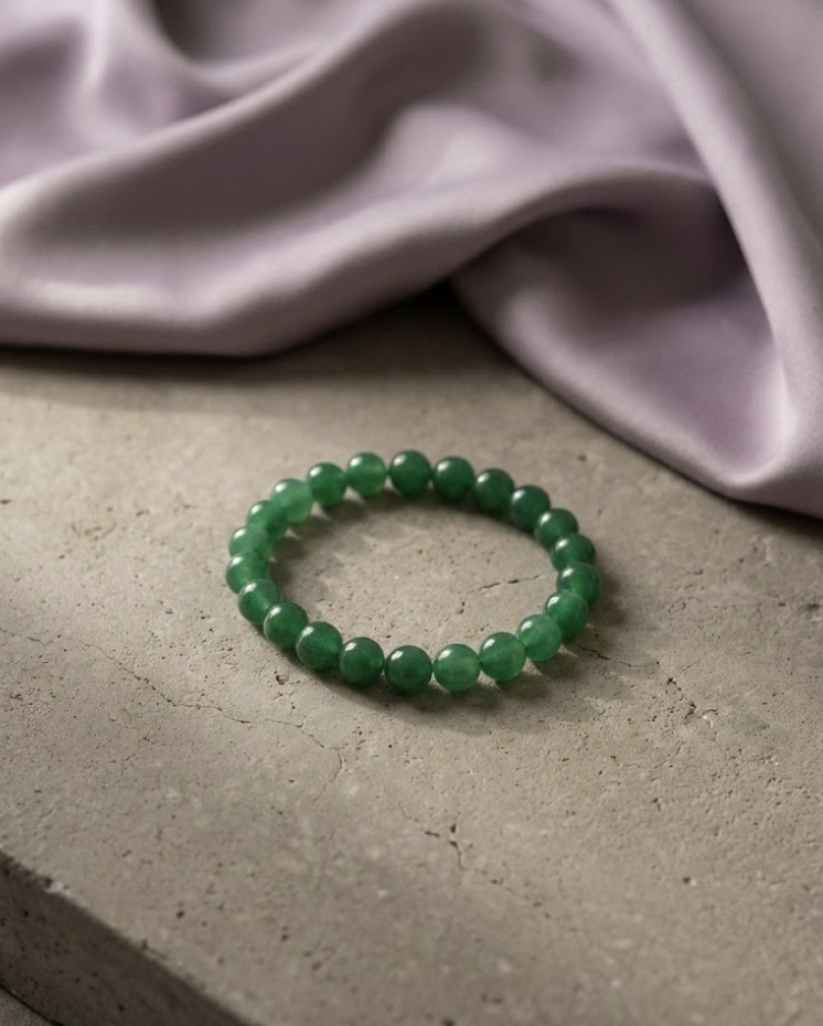 Green Jade Harmony Bracelet | Certificate of Authenticity of Bracelet also included |