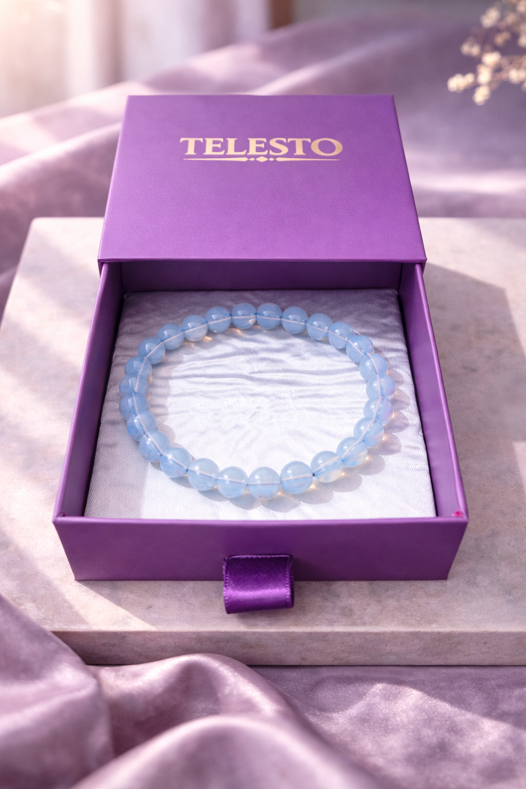 Opalite Peace Bracelet | Certificate of Authenticity of Bracelet also included |