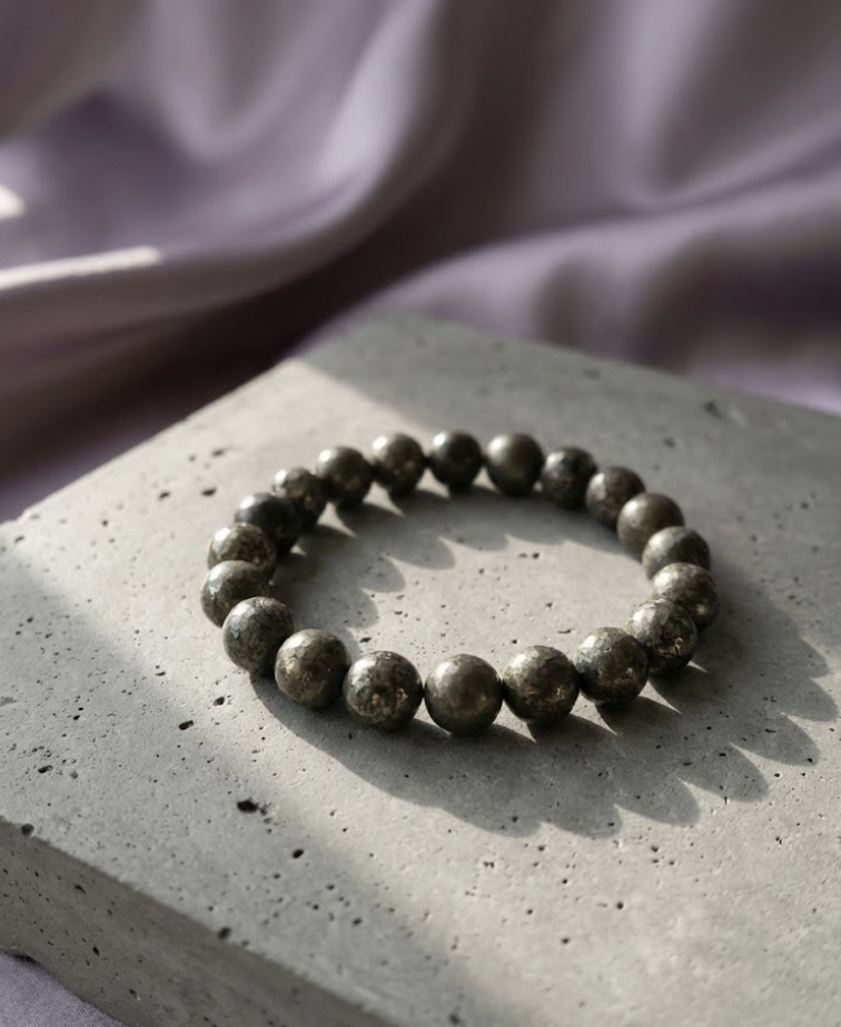 Pyrite Wealth Bracelet | Certificate of Authenticity of Bracelet also included |