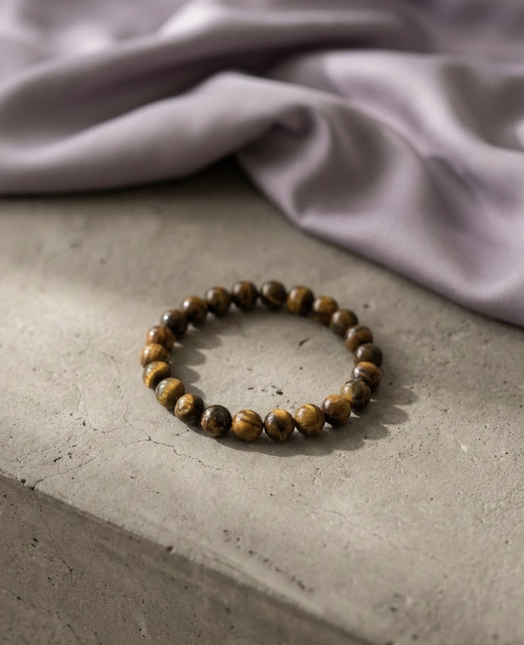 Tiger Eye Confidence Bracelet | Certificate of Authenticity of Bracelet also included |