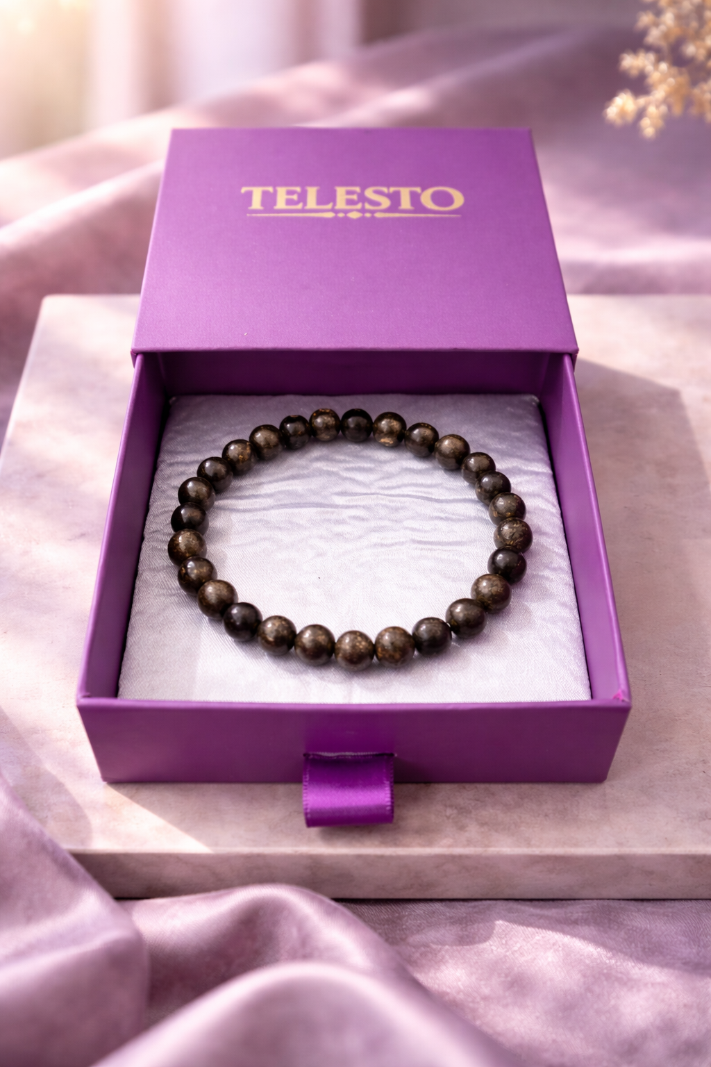 Pyrite Wealth Bracelet | Certificate of Authenticity of Bracelet also included |