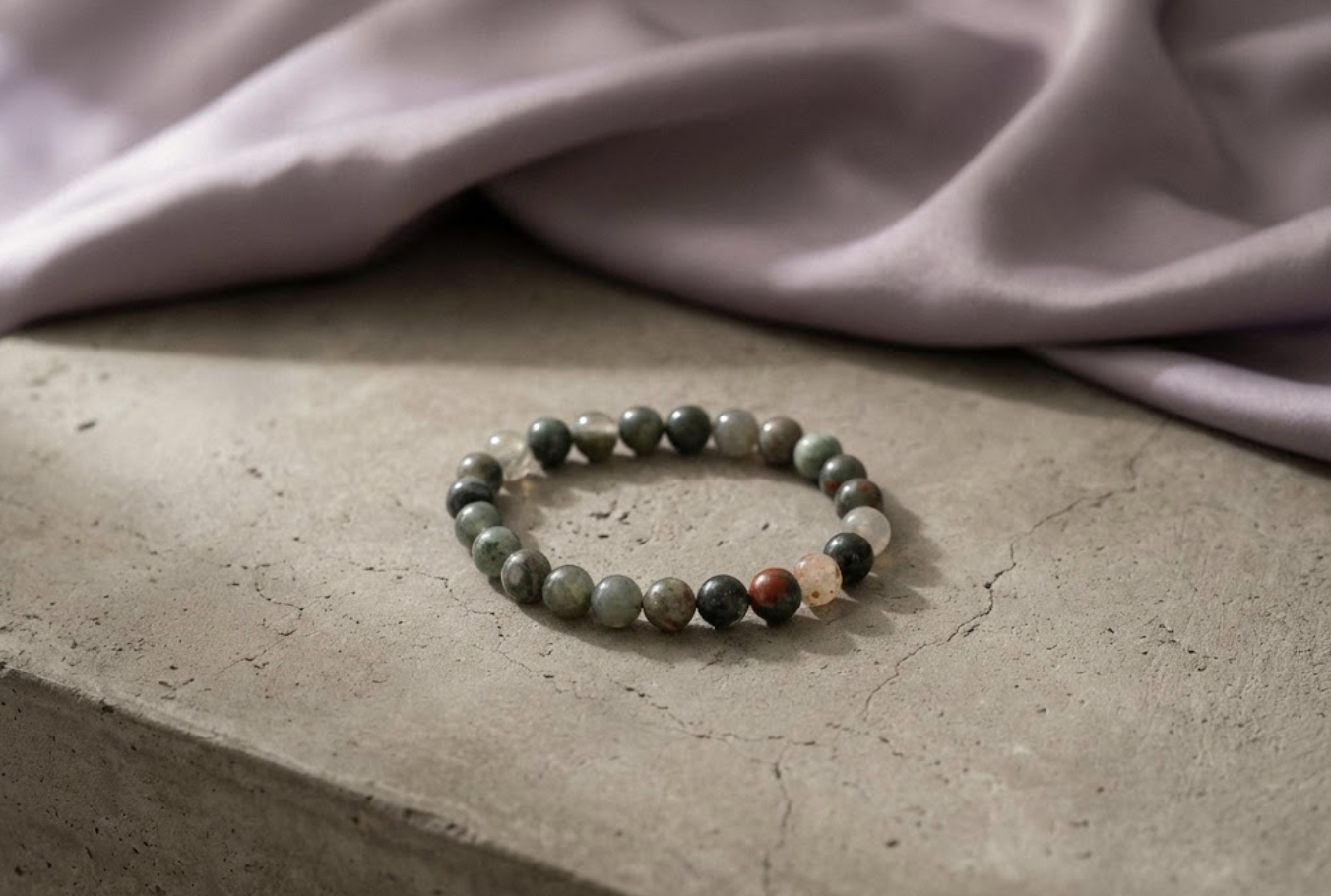 Bloodstone Vitality Bracelet | Certificate of Authenticity of Bracelet also included |