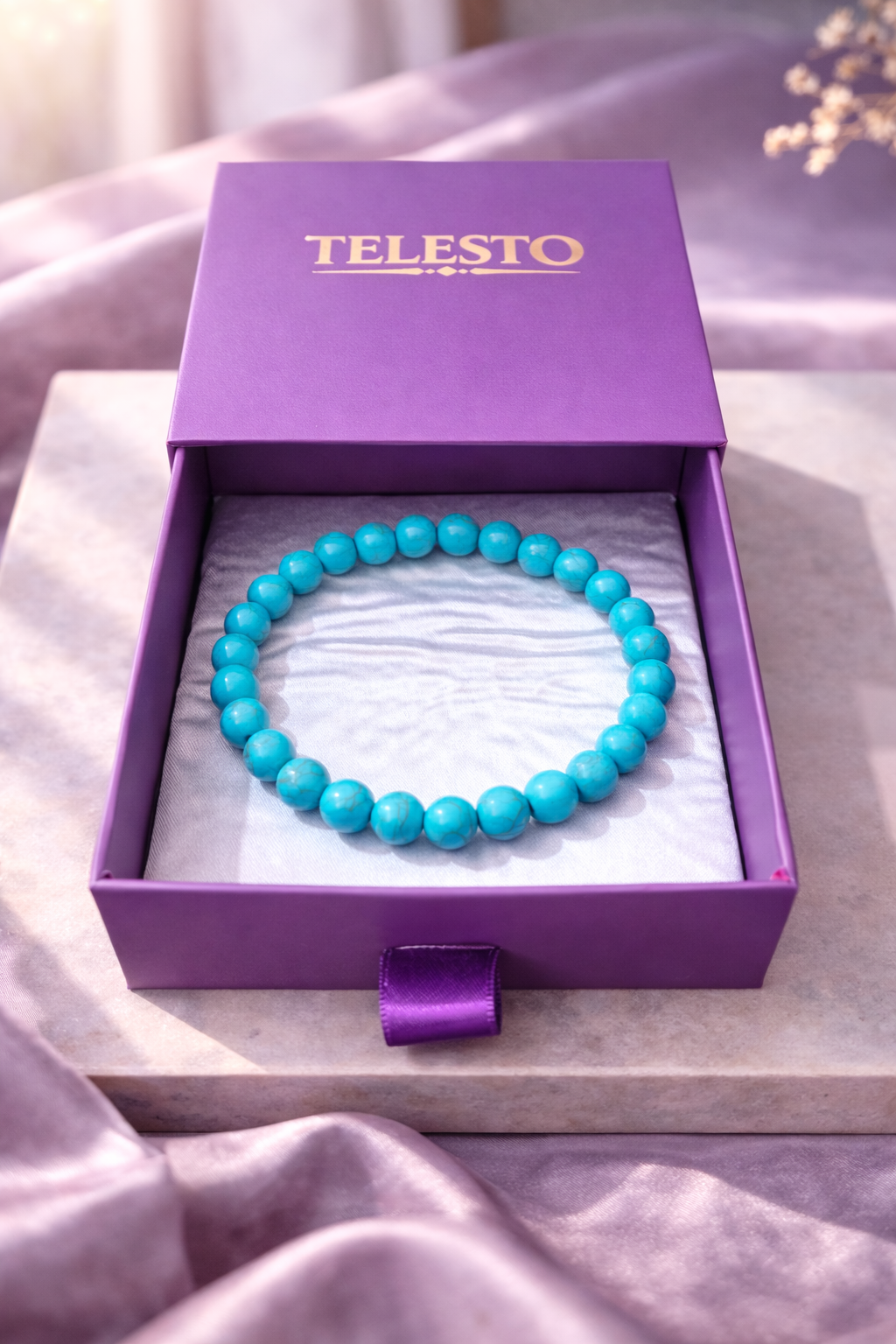 Turquoise Protection Bracelet | Certificate of Authenticity of Bracelet also included |
