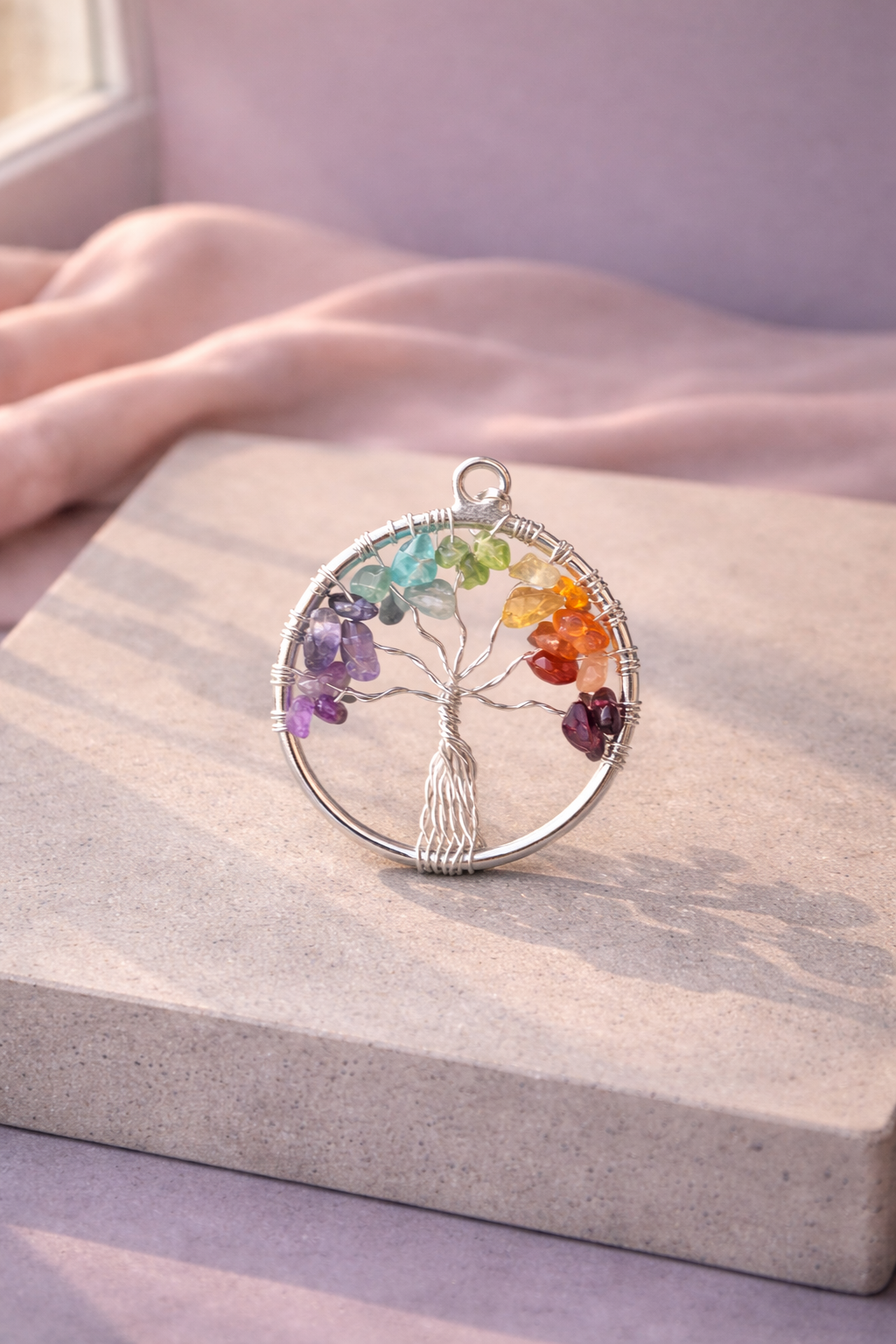 Natural Stone Pendant (Small Size)