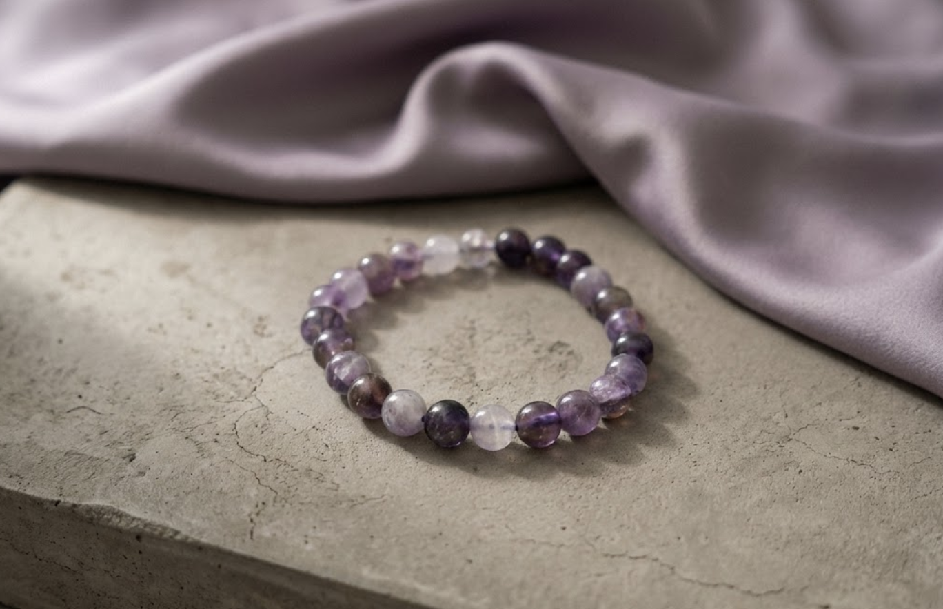 Amethyst Peace Bracelet | Certificate of Authenticity of Bracelet also included |