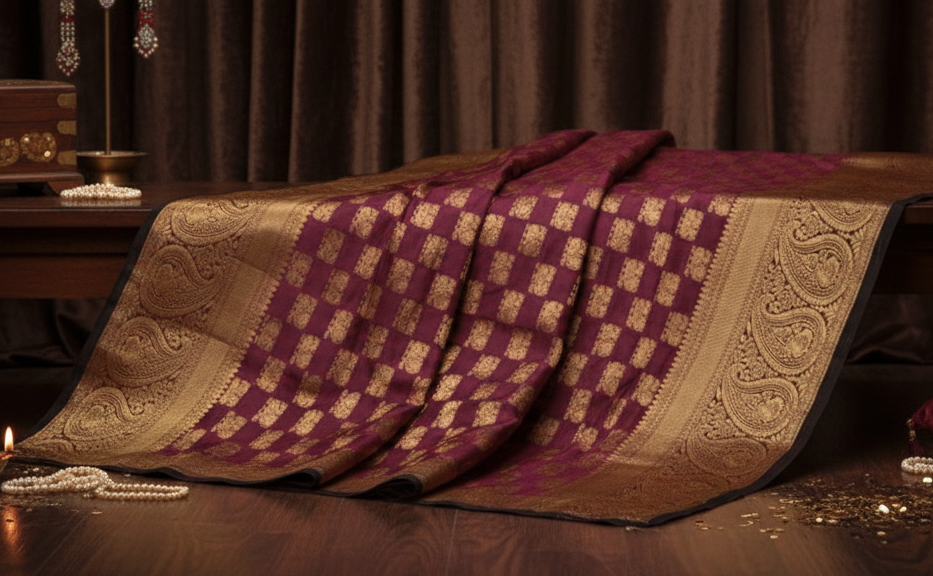 Traditional Kanjivaram Silk Saree