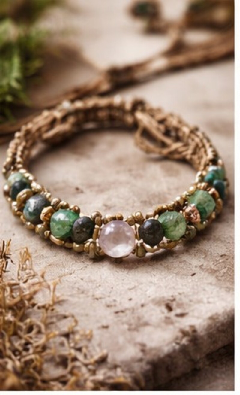 Pulsera de piedras naturales