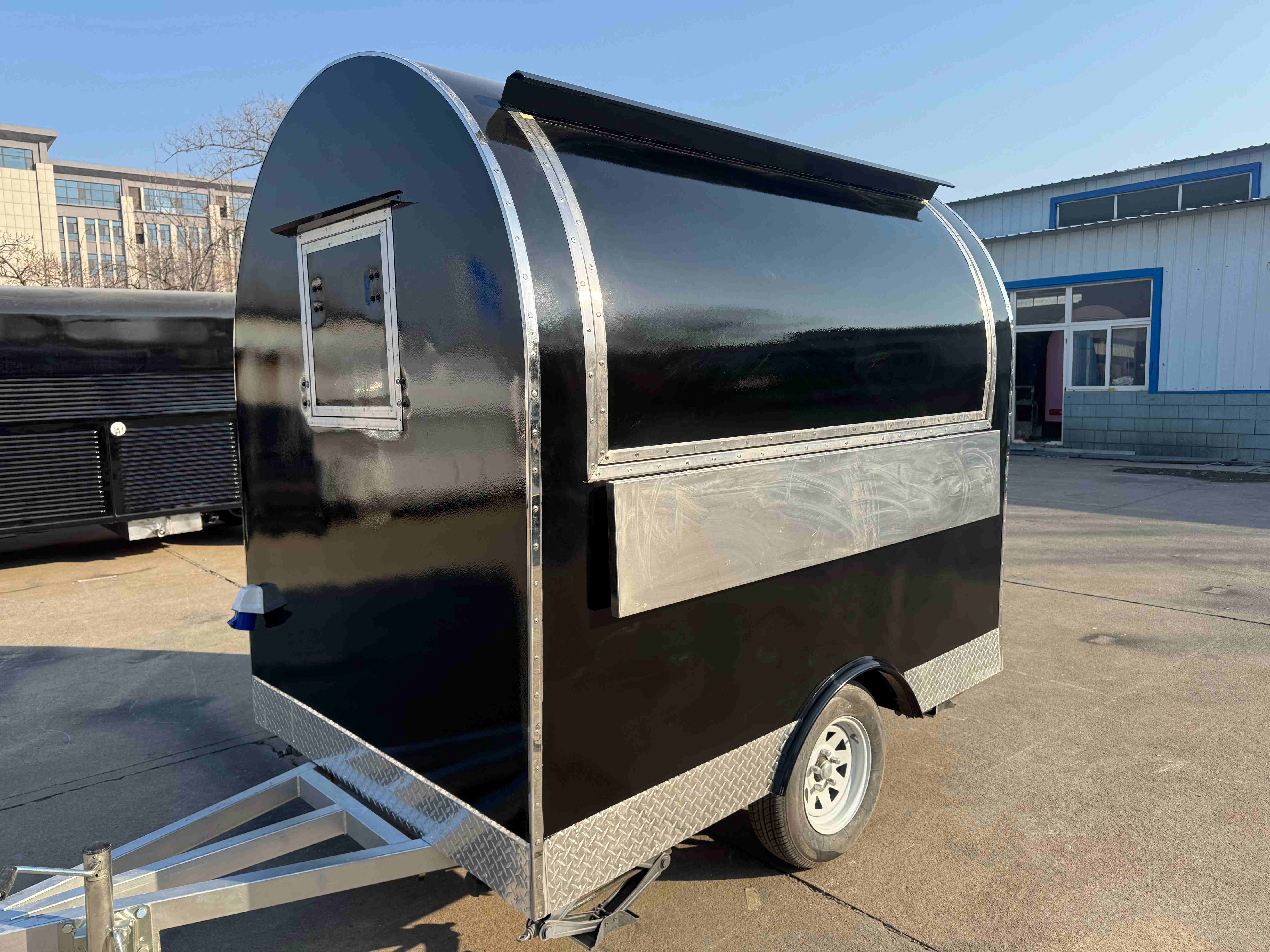 Foodtrailer TF-DR Nouvelle Génération 220x160 Noir