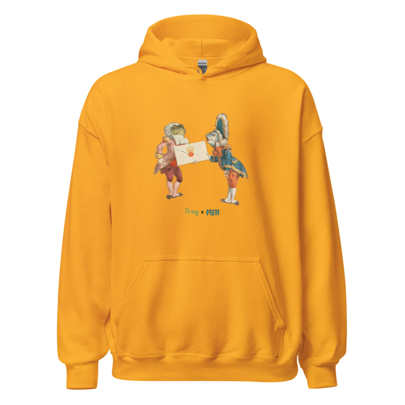 Alice in Wonderland "Frog x Fish" - Unisex Hoodie