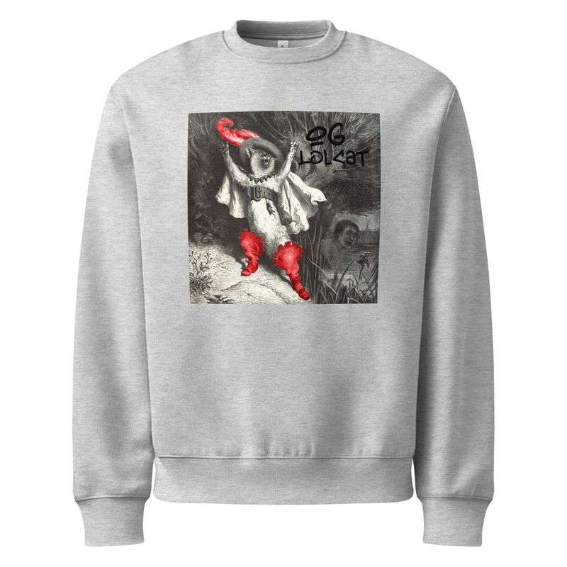 "OG Lolcat" - Oversized heavyweight sweatshirt