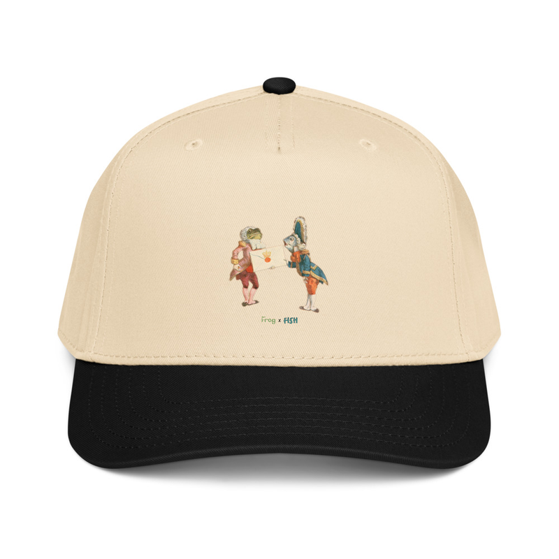 Alice in Wonderland "Frog x Fish" - 5 panel cap