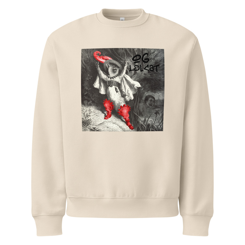 "OG Lolcat" - Oversized heavyweight sweatshirt