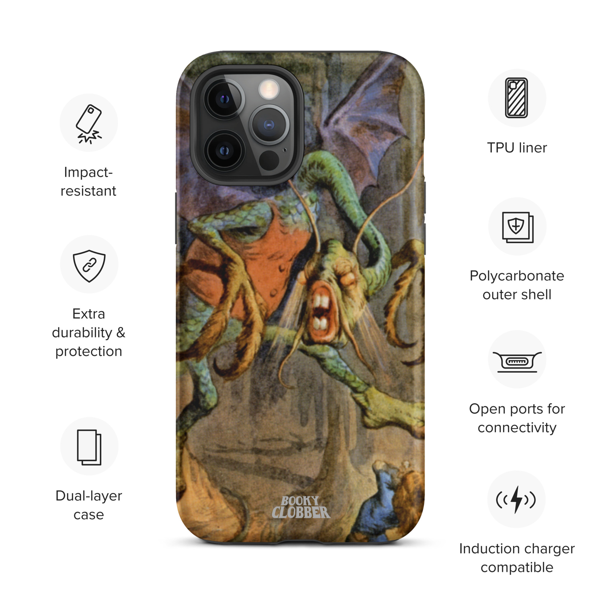 Alice in Wonderland "Beware the Jabberwock!" - Tough Case for iPhone®