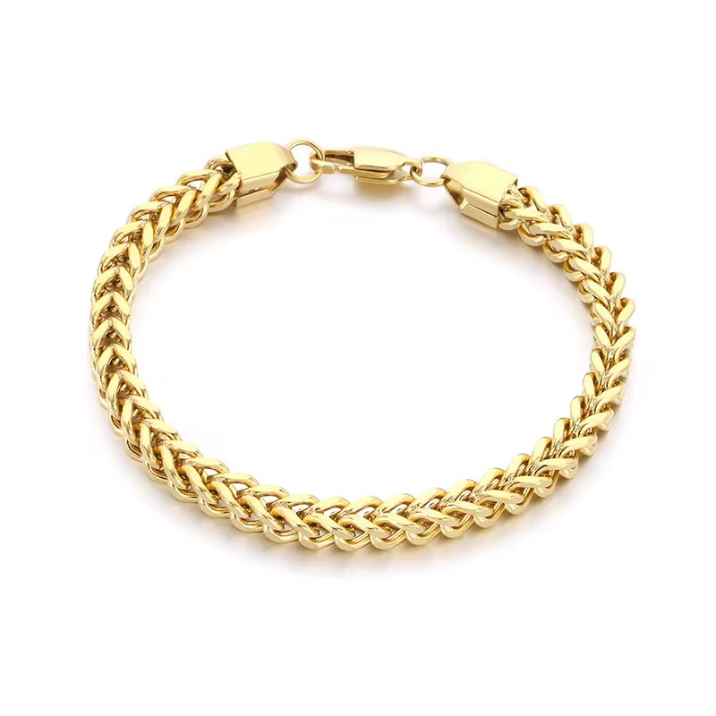 Titan link bracelet - gold 