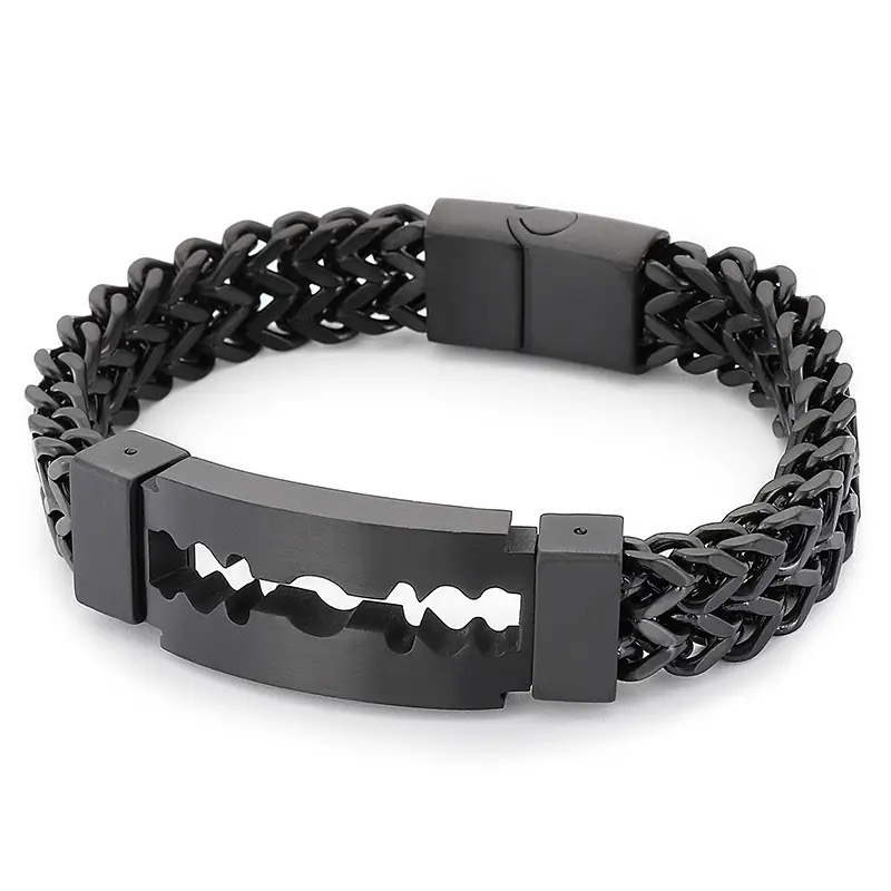 Razor chain bracelet