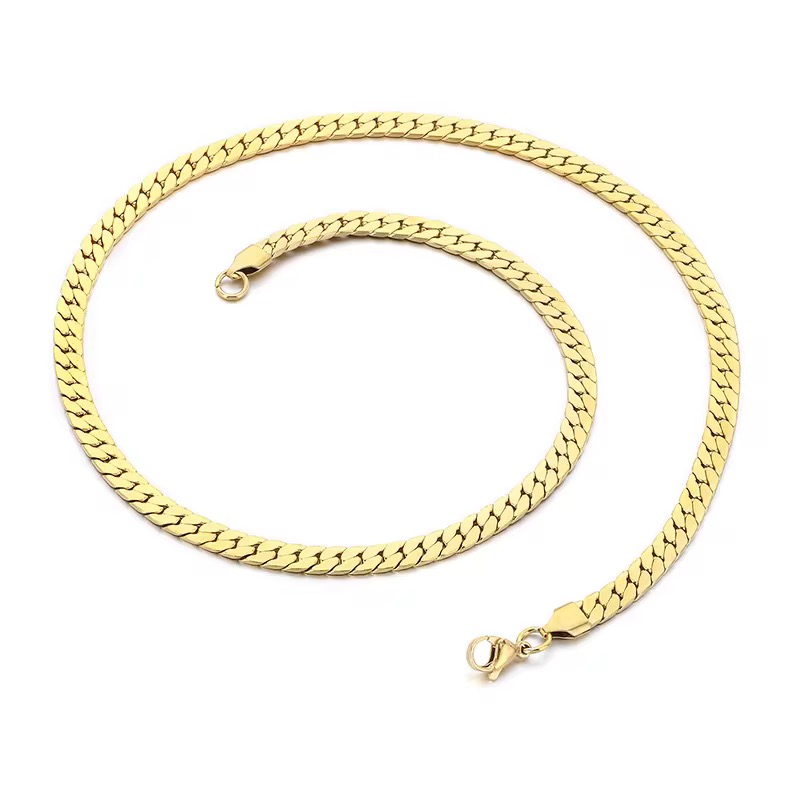 Cuban flat chain 