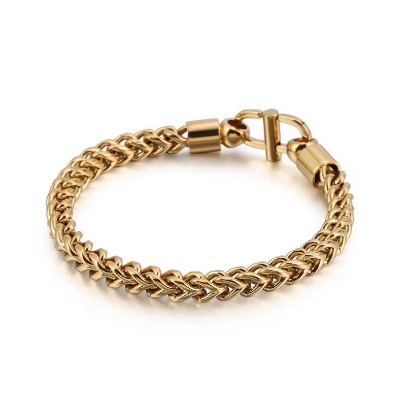 Figaro bracelet - gold
